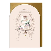 Wedding Day Cake Wedding Card