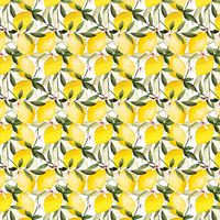 Lemon Vines Flat Wrap