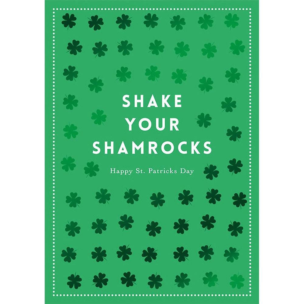 Shake Your Shamrock St. Patrick's Day Card