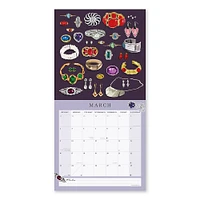 2025 Collector's Cabinet Wall Calendar