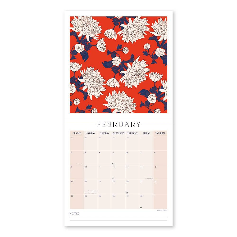 2025 Sakura Heights Wall Calendar