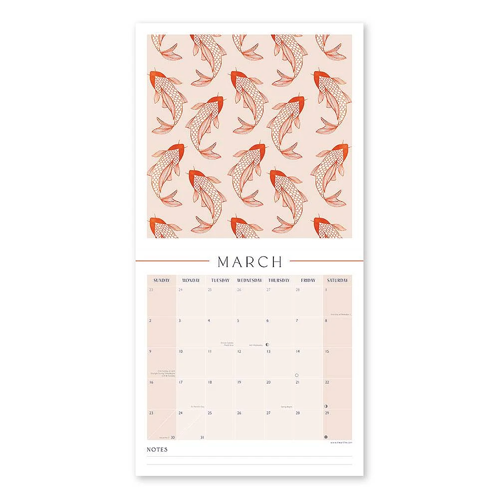 2025 Sakura Heights Wall Calendar