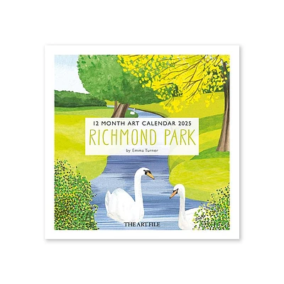 2025 Richmond Park Wall Calendar