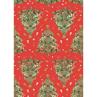 Festive Trees Flat Wrap