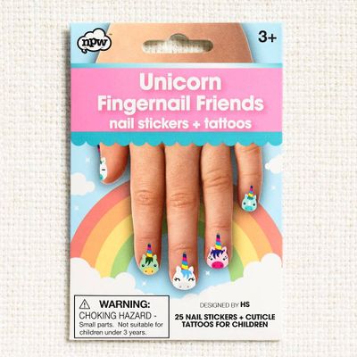 Unicorn Fingernail Friends