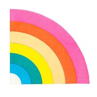 Bright Rainbow Napkins