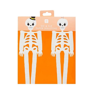 Paper Skeleton Wall Hangings