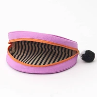 Stretching Cat Half Moon Pouch