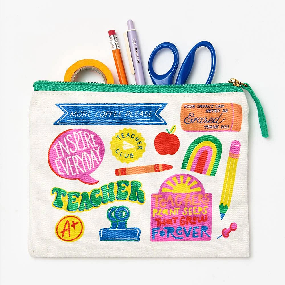 Teacher Badge Pouch