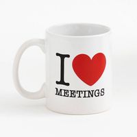 I Love Meetings Mug