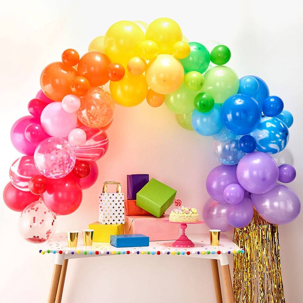 Rainbow Balloon Arch Kit