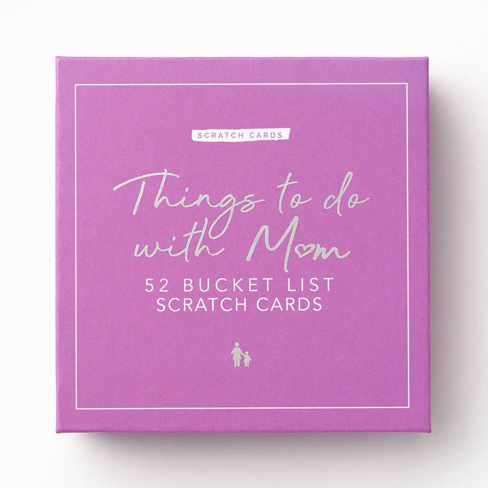 100 Things To Do With Mom Scratch Cards