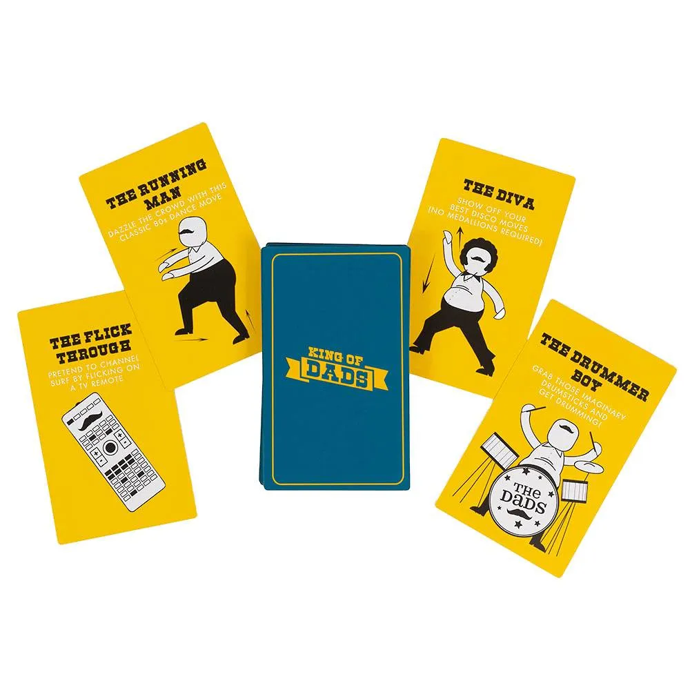 Dad Dancing Cards