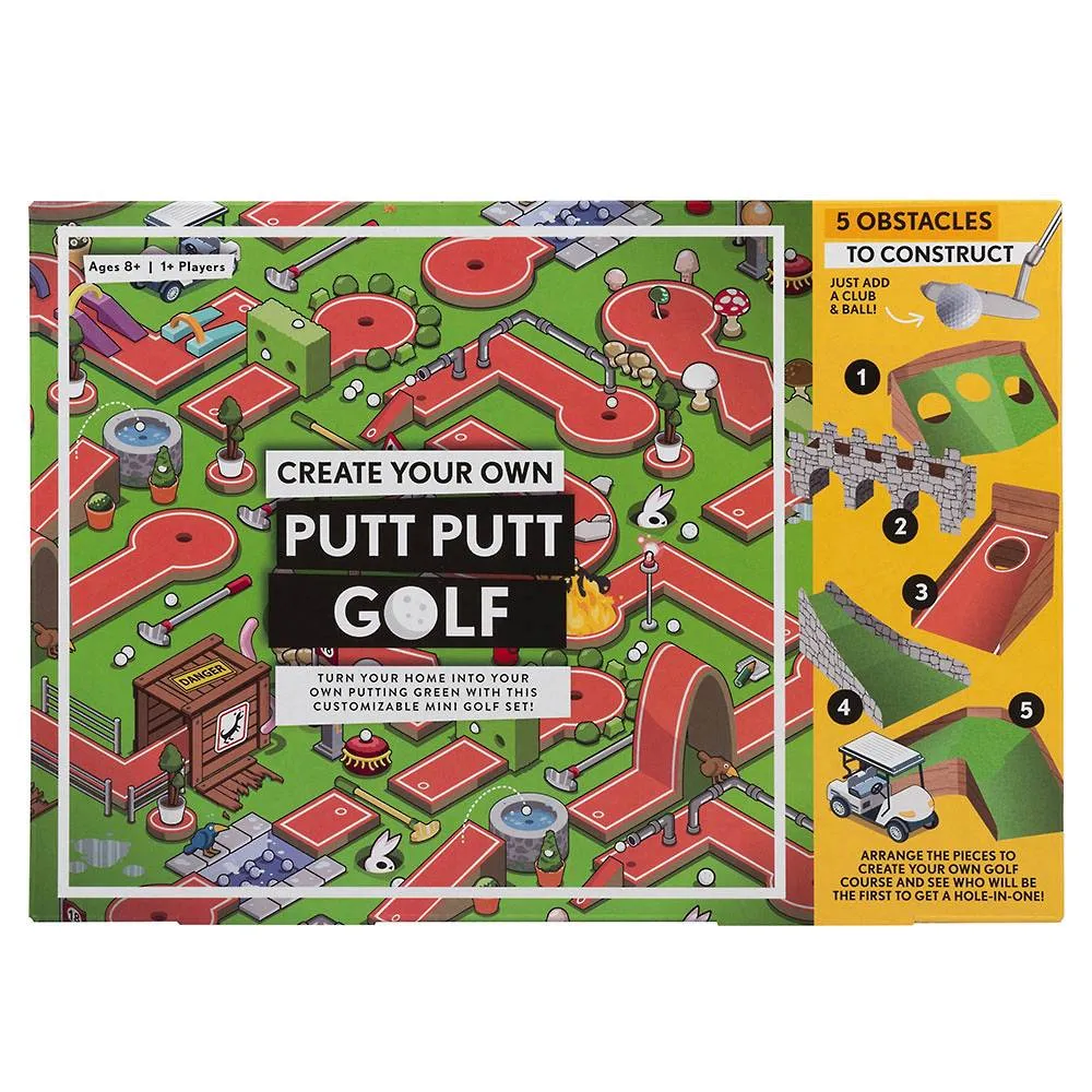 Create Your Own Putt Putt Golf