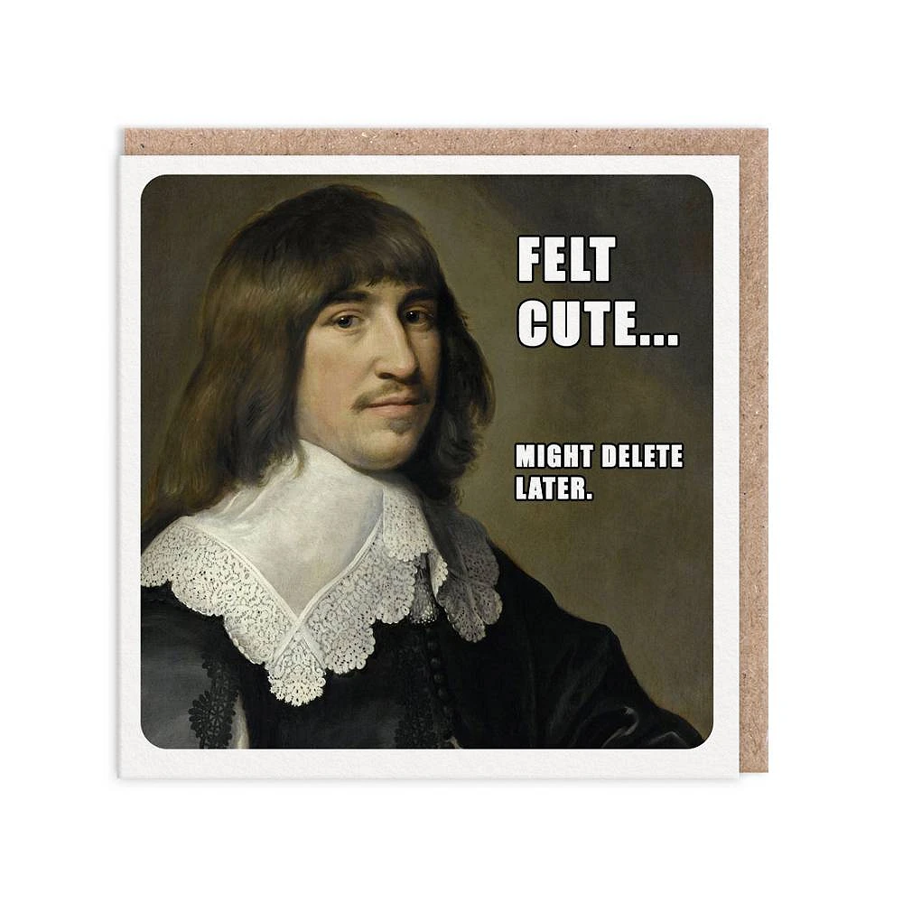 Felt Cute Greeting Card