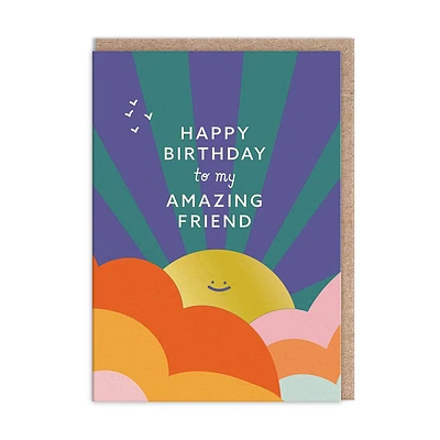 Amazing Friend Birthday Card