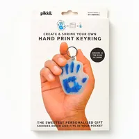 Hand Print Shrink Keychain Kit