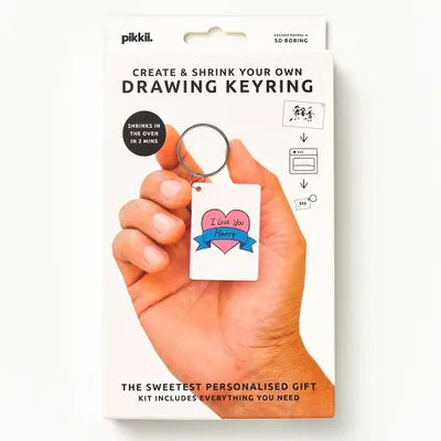 Drawing Shrink Keyring