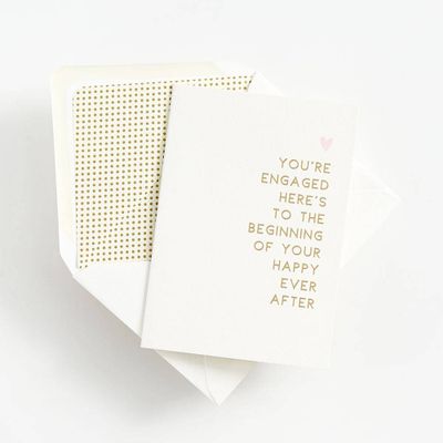 Happy Ever After Heart Card