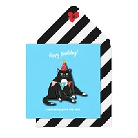 Party Cat Birthday Card