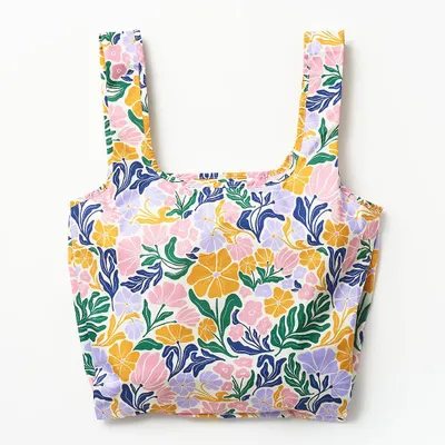 Nouveau Floral Medium Reusable Bag