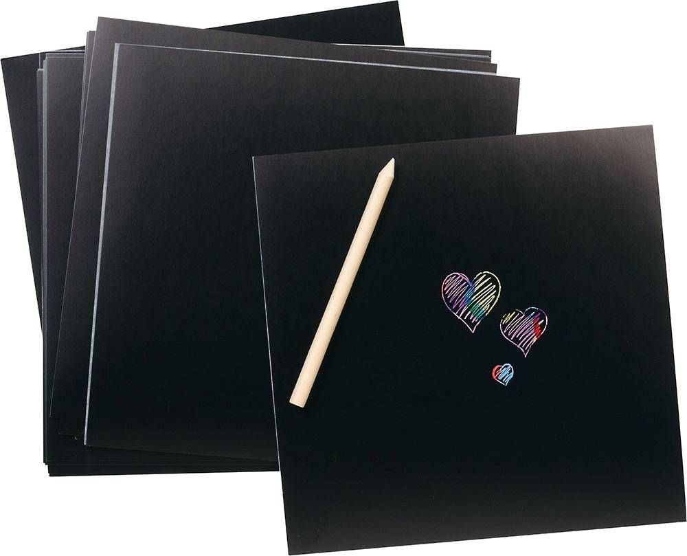 Rainbow Scratch Papers