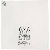 OMG Mom Tea Towel