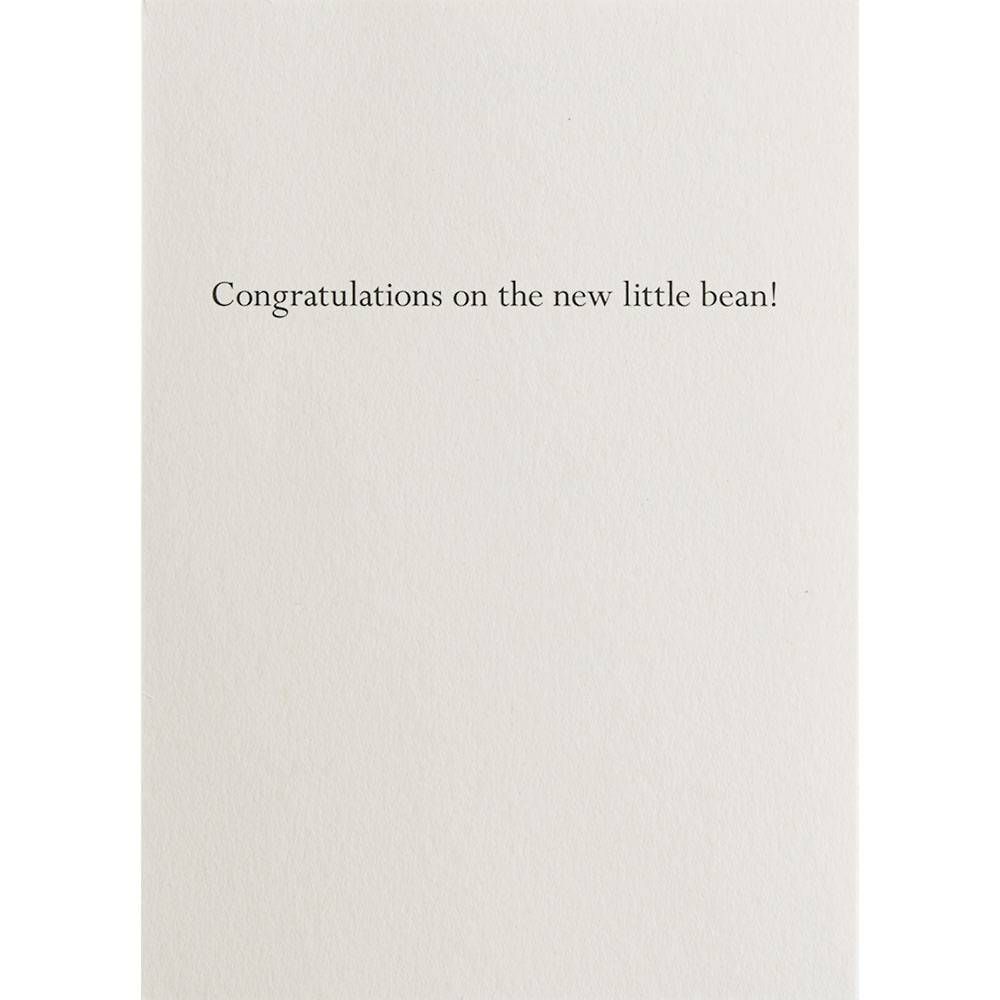 Edamame Edapapa Baby Card