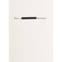 Government Agent Birthday Card