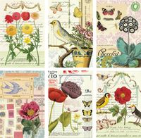 Glitter Greetings Flora & Fauna Postcards