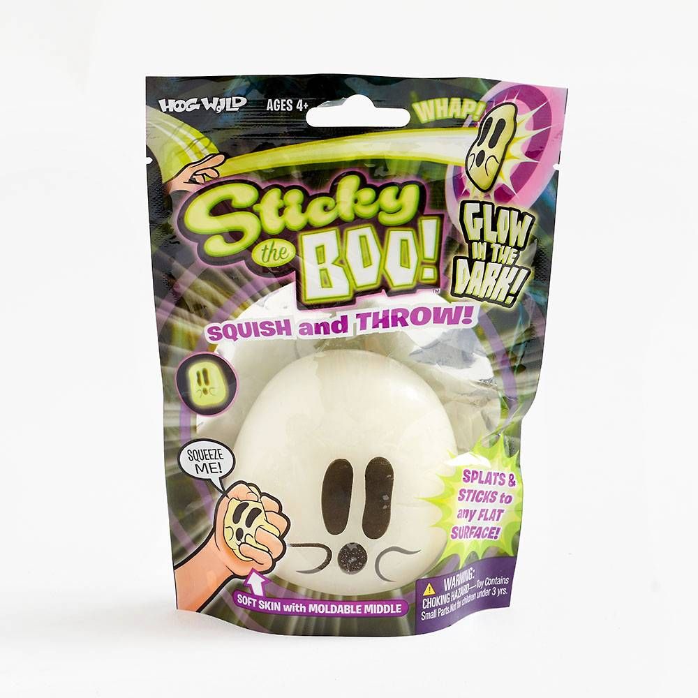 Glow in the Dark Sticky Boo