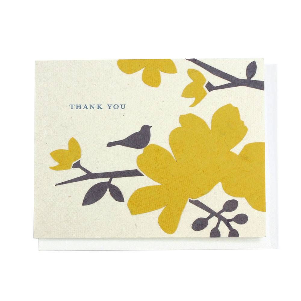 Blooming Thank You Card