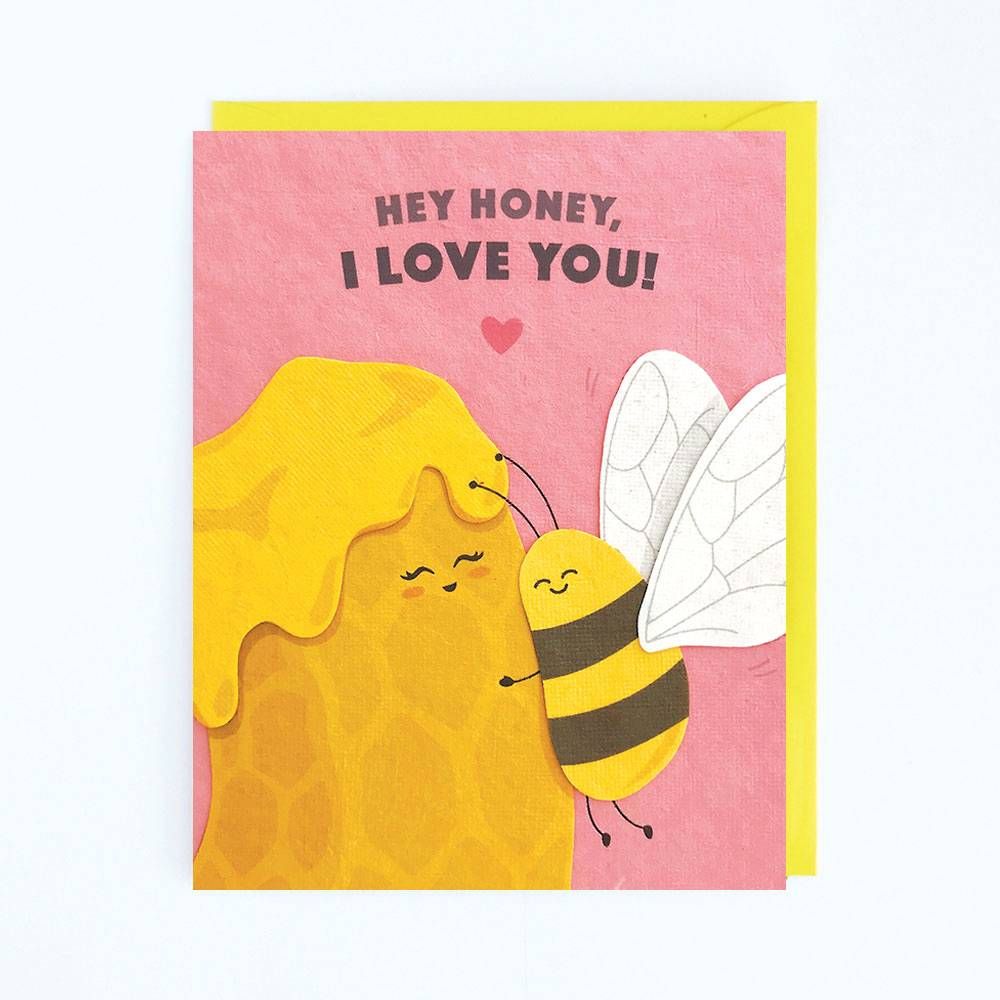 Honey I Love You Card