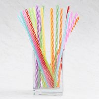 Rainbow Reusable Straws