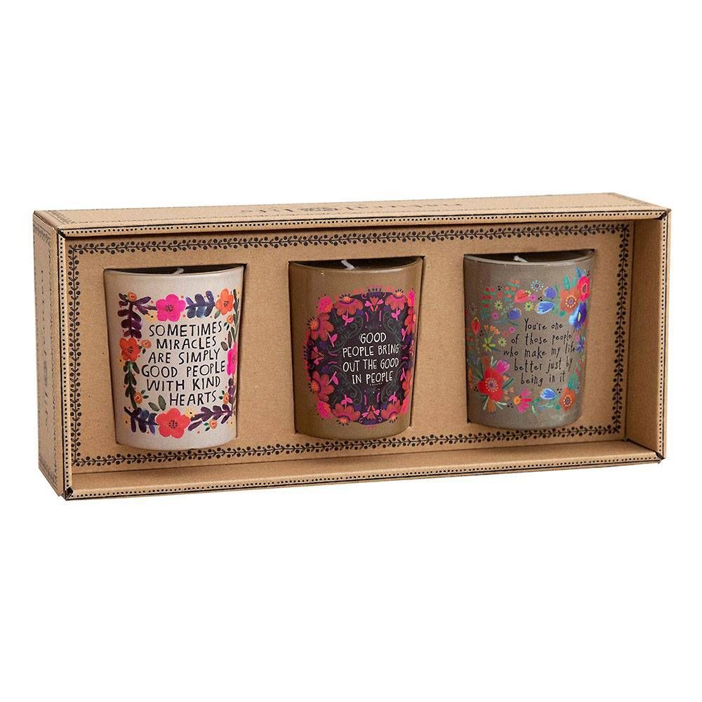 Sentiment Candle Votive Set