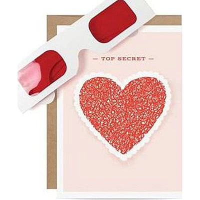 Decoder Heart Valentine's Day Card Set