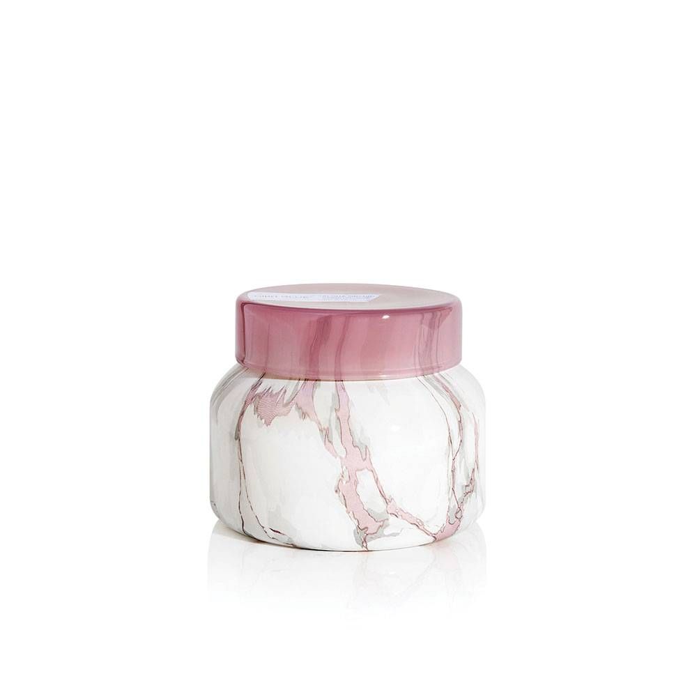 Aloha Orchid Modern Marble Candle