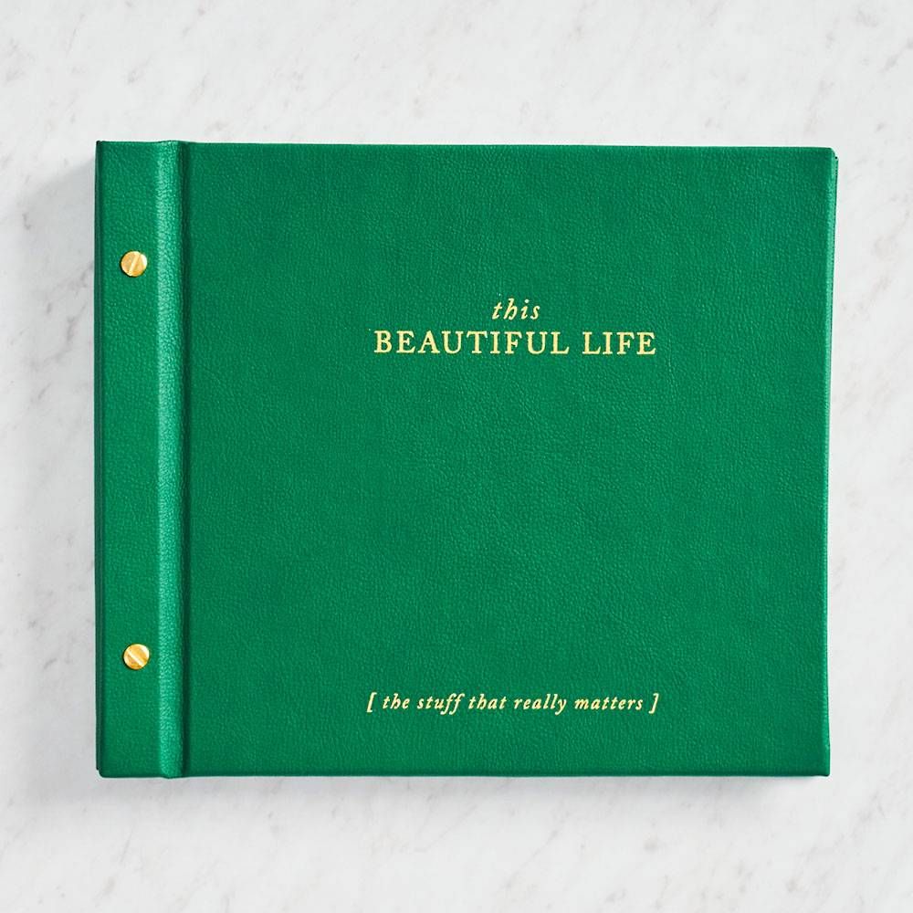 This Beautiful Life Green Photo Album