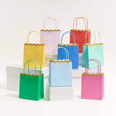 Bright Scallop Party Bags