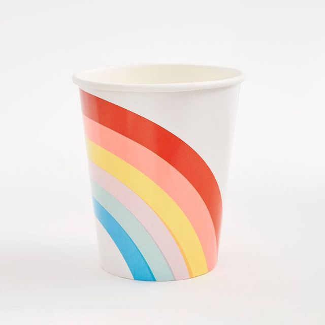 Bright Multicolor Paper Cups