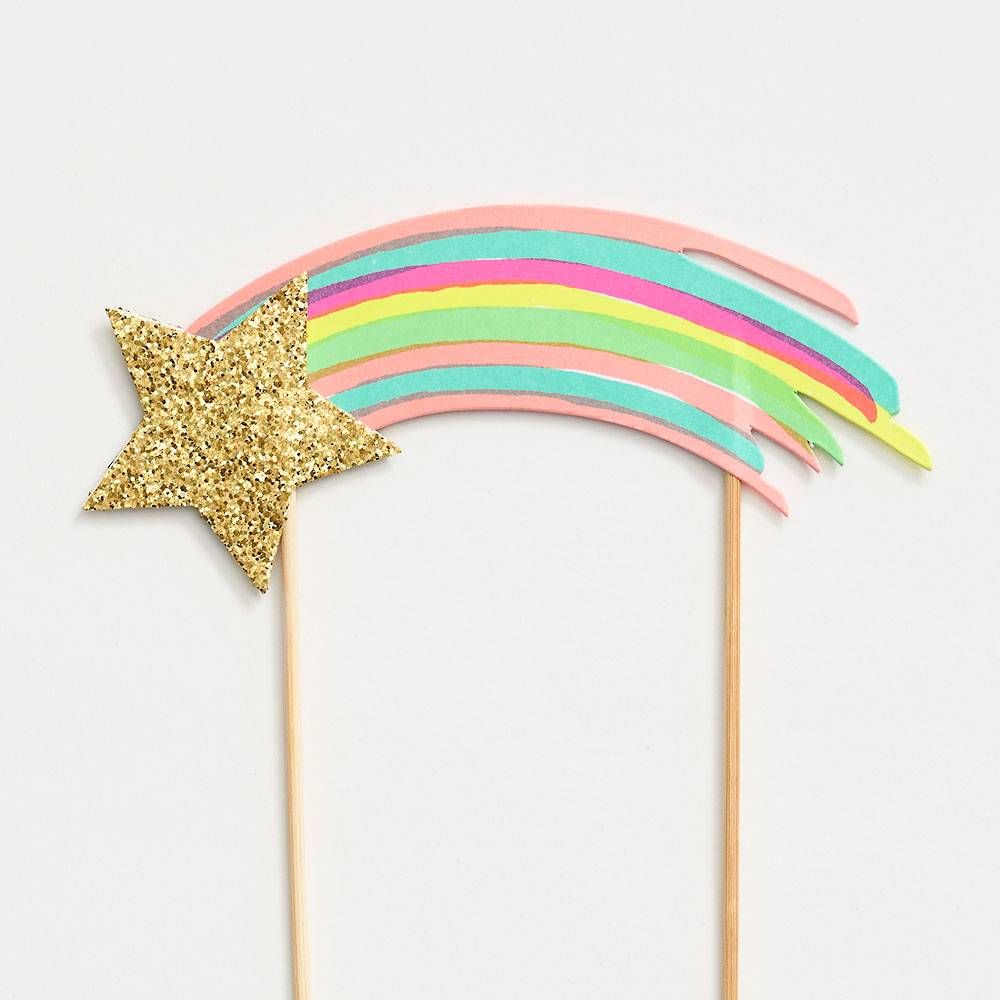 Shooting Star Cake Topper