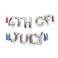 4th of July Balloon Garland