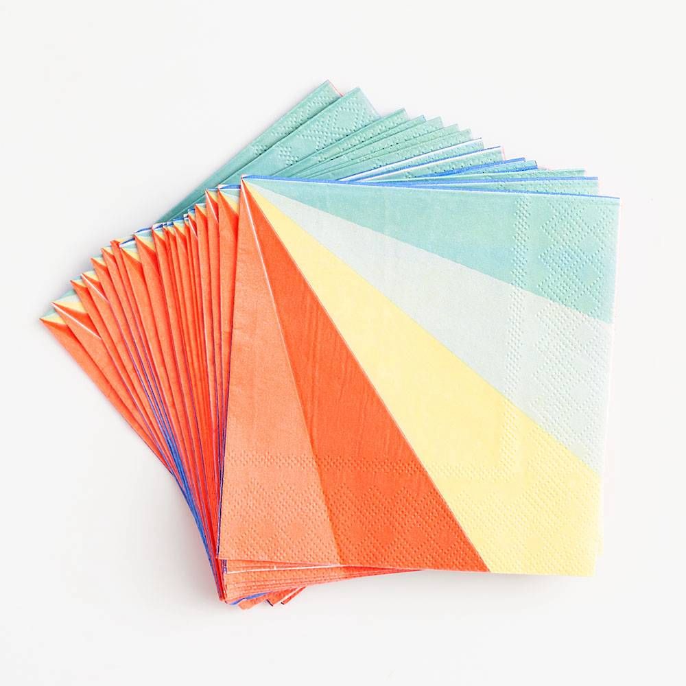 Color Wheel Cocktail Napkins