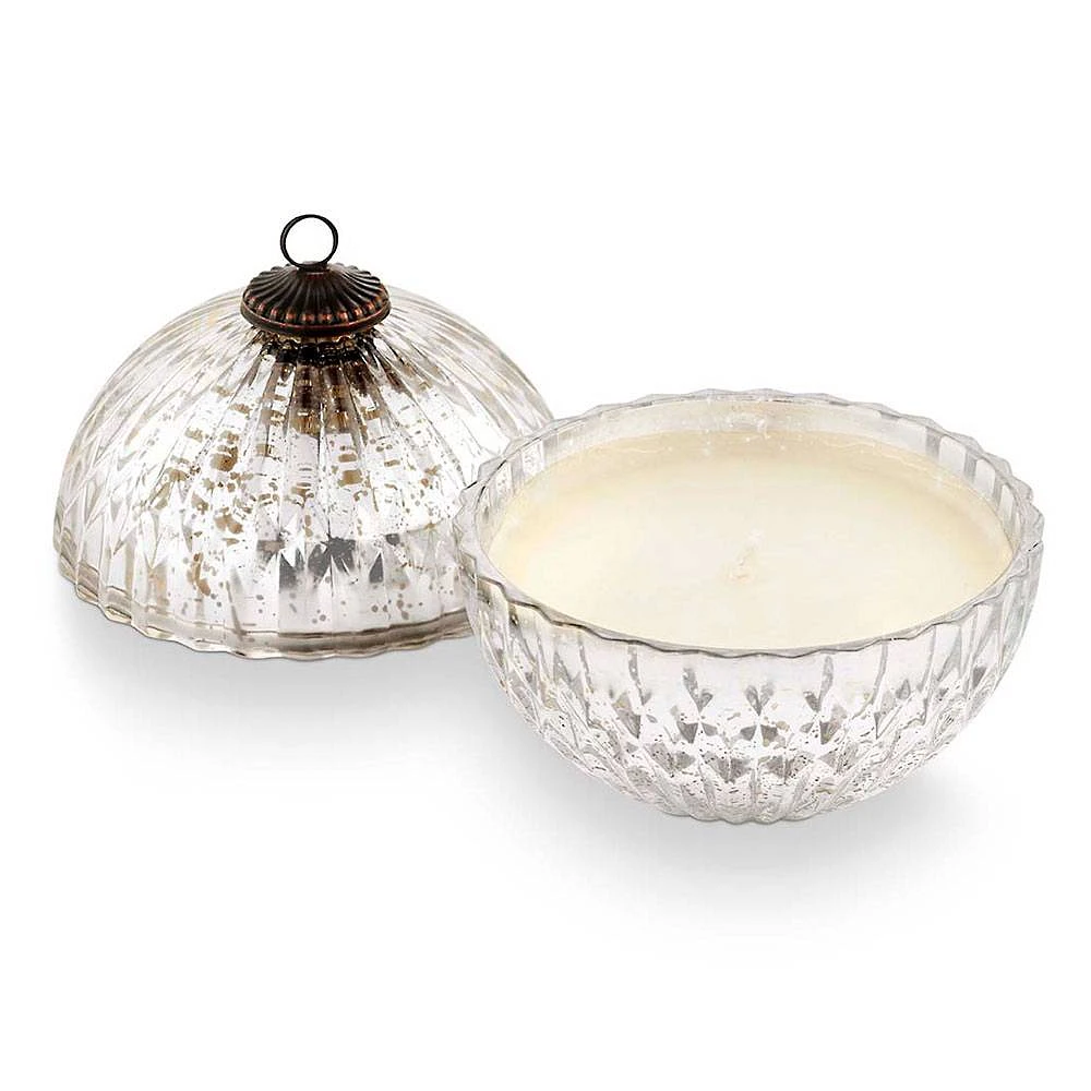 Balsam & Cedar Glass Ornament Candle