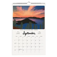 2025 National Parks Wall Calendar