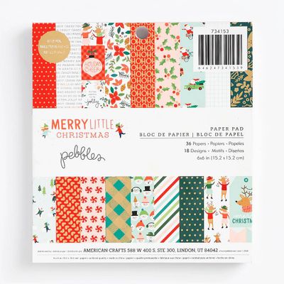 Merry Little Christmas Paper Pad