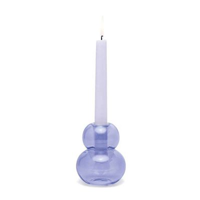 Purple Taper Candle Holder
