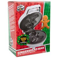 Mini Gingerbread Waffle Maker