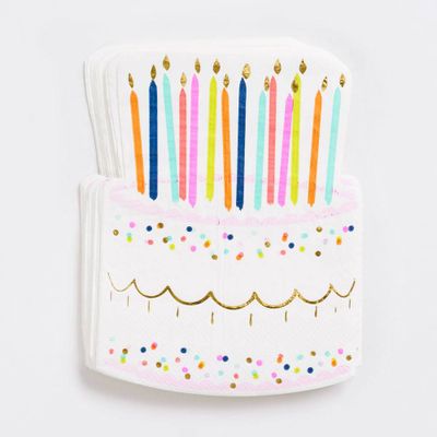 Birthday Cake Napkins