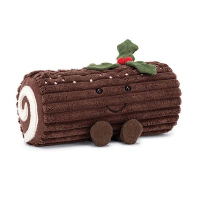 Amuseable Yule Log Plush